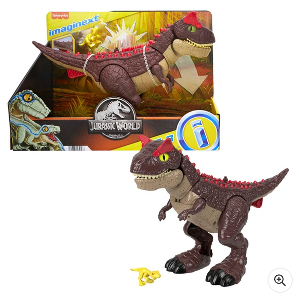 Imaginext Jurassic World Deluxe XL Spike Strike Carnotaurus