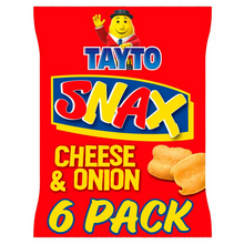 Načíst obrázek do prohlížeče Galerie, Tayto Snax Cheese And Onion 6 X 17g Multipack