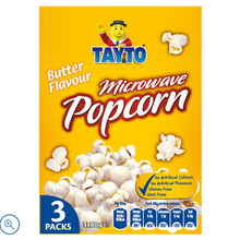 Load image into Gallery viewer, Tayto Micro Popcorn Butter 3 Packs X 240g