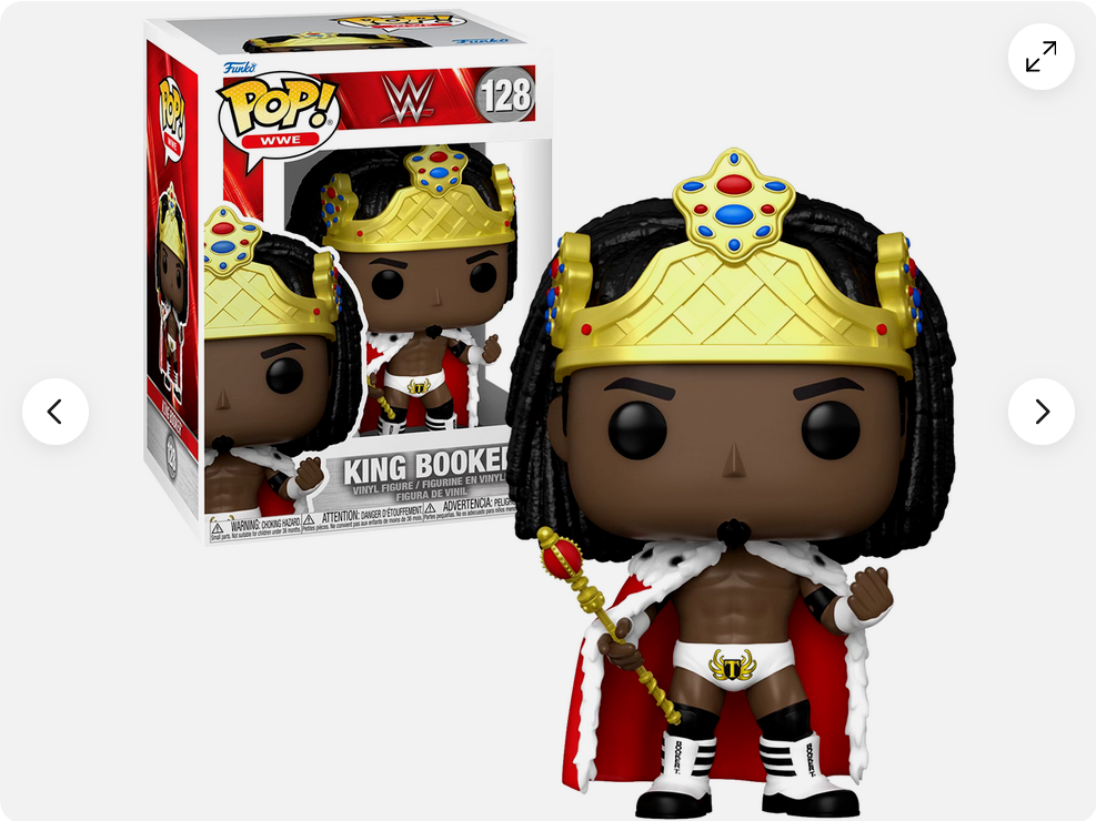 Funko POP! Vinyl 128: WWE King Booker