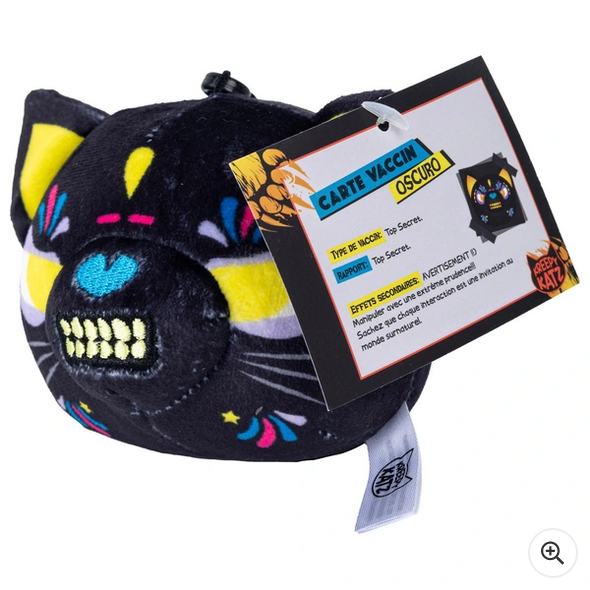 Kreepy Katz Litter Tray 10cm Oscuro Soft Toy