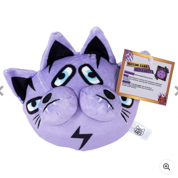 Kreepy Katz Litter Tray 10cm Katty Kitty Soft Toy