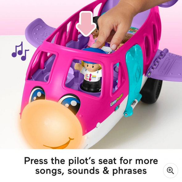 Fisher-Price Little People Barbie Dream Plane