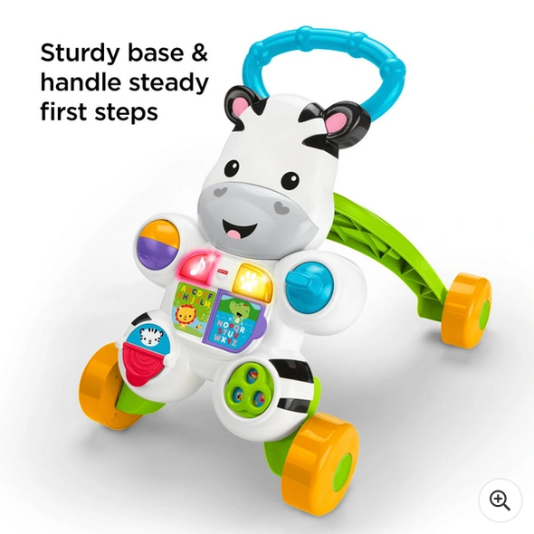 Fisher-Price Learn with Me Zebra Baby Walker