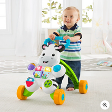 Načíst obrázek do prohlížeče Galerie, Fisher-Price Learn with Me Zebra Baby Walker