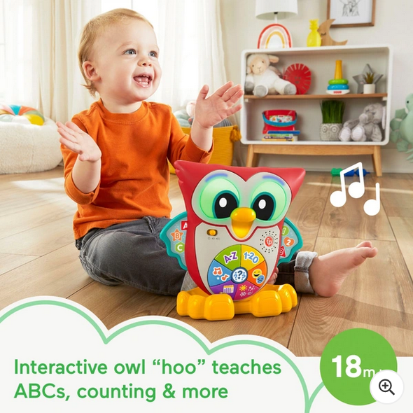 Fisher-Price Linkimals Light-Up & Learn Owl