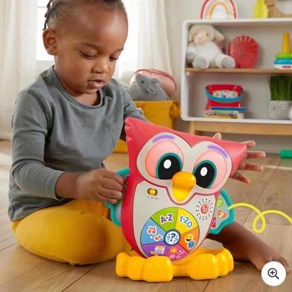 Fisher-Price Linkimals Light-Up & Learn Owl