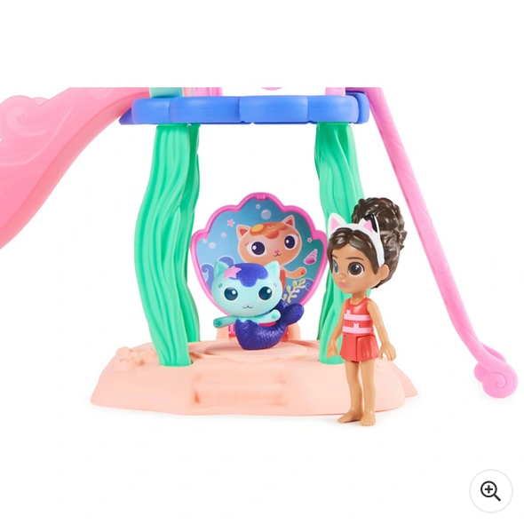 Gabby's.  dollhouse Gabby Girl's Purr-ific Pool Playset