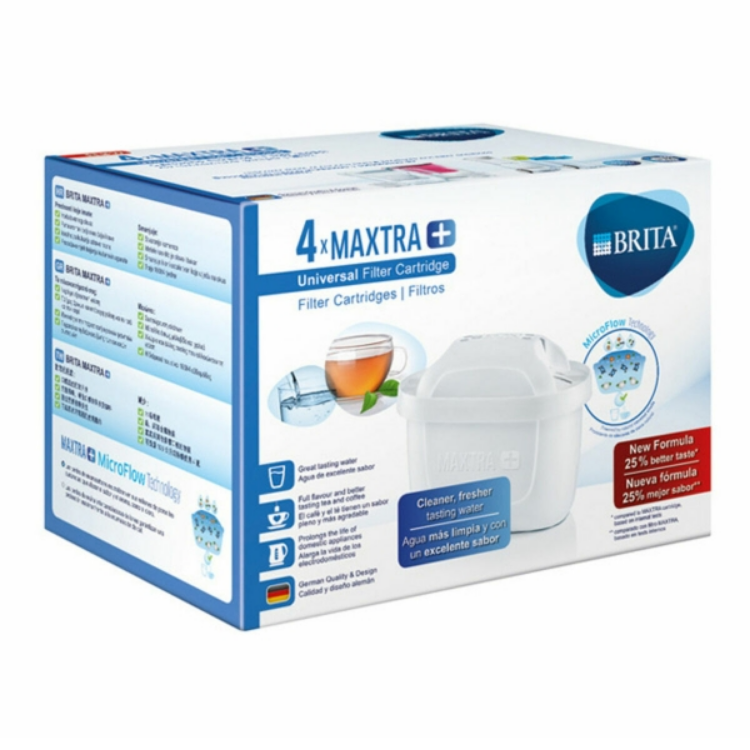 Filter for filter jug Brita Maxtra+ White Plastic (4 Units)