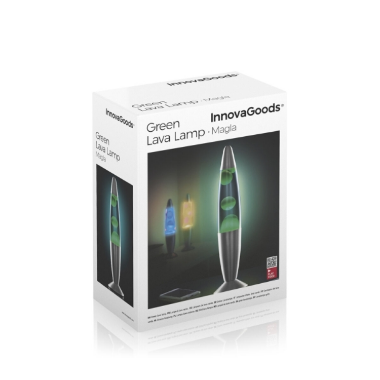 InnovaGoods Lava Lamp Magla Green