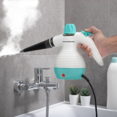 InnovaGoods Multi-purpose, 9-in-1 Hand-held Steamer with Accessories Steany  0,35 L 3 Bar 1000W