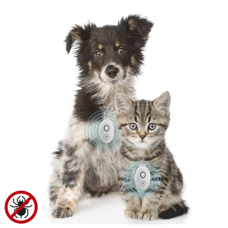 Rechargeable Ultrasound Parasite Repellent for Pets PetRep InnovaGoods