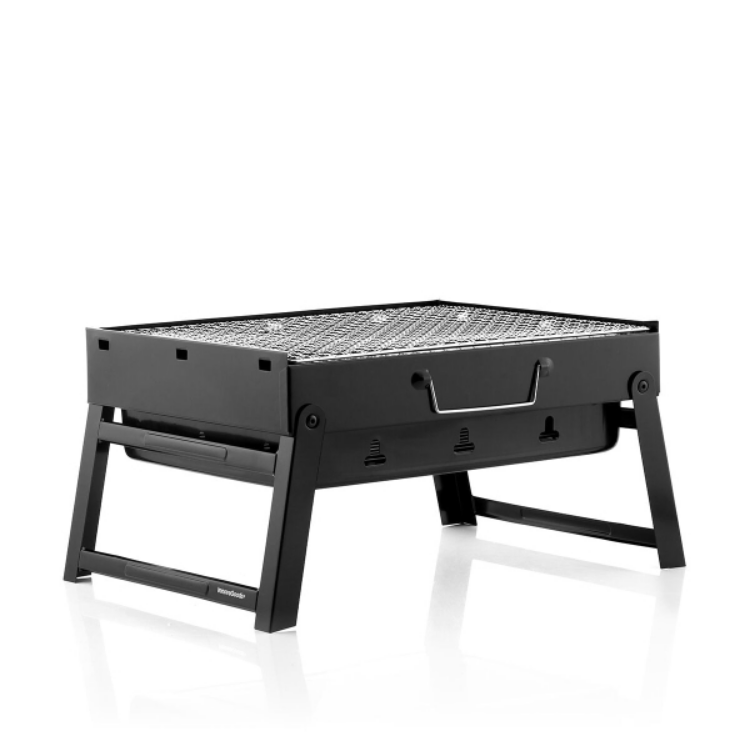 Folding Portable Barbecue for use with Charcoal BearBQ InnovaGoods