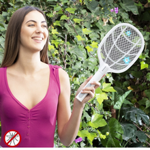 Load image into Gallery viewer, 2-in-1 Rechargeable Insect Killing Racket with UV Light KL Rak InnovaGoods