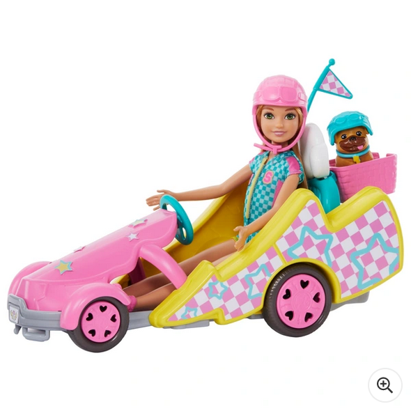 Barbie And Stacie To The Rescue Go Kart Set