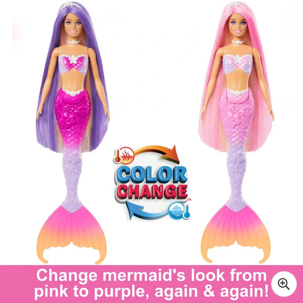 Barbie Colour Change Mermaid Doll