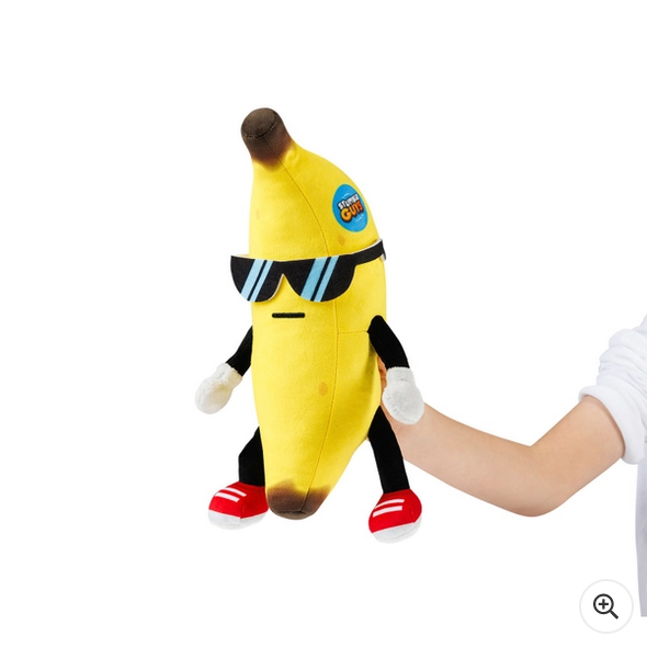 Stumble Guys 30cm Banana Guy Huggable Soft Toy