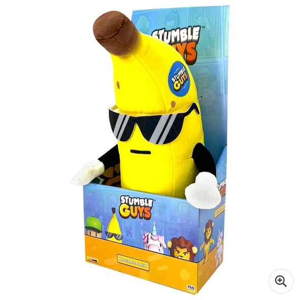 Stumble Guys 30cm Banana Guy Huggable Soft Toy