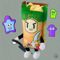 Stumble Guys 20cm Cereal Killer Buddy Soft Plush