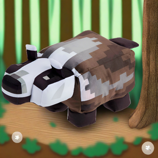 Minecraft 20.32 cm Plush – Badger Blaireau