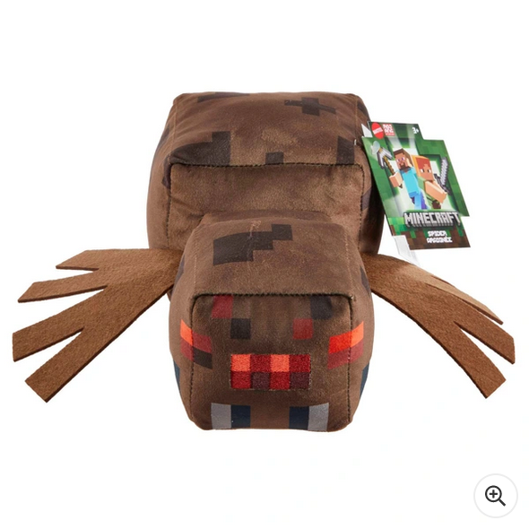 Minecraft 20cm Plush - Spider Araignee