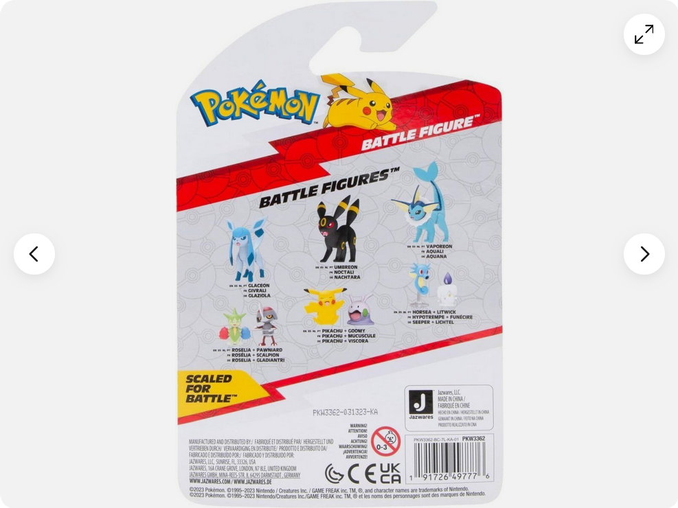 Pokemon Battle Figure - Glaceon