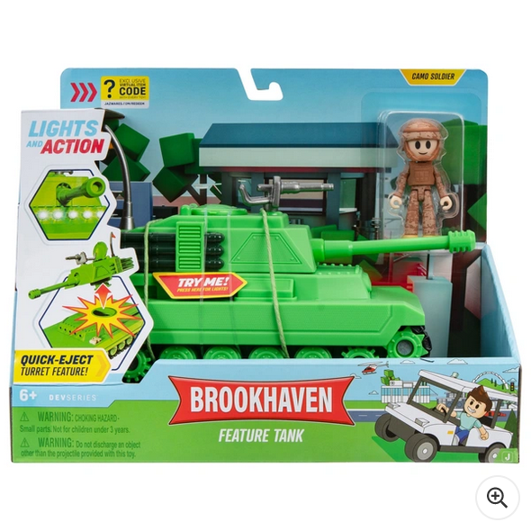 DevSeries Brookhaven 19cm Feature Tank PlaySet