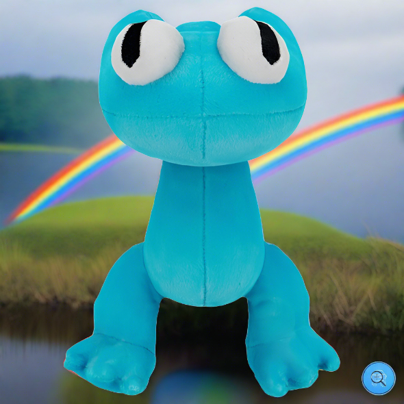 Rainbow Friends 20cm Plush Cyan