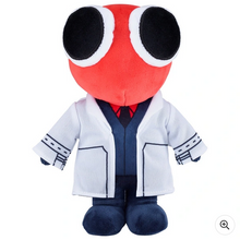 Load image into Gallery viewer, Rainbow Friends 20cm Plush - Scientist (Red)