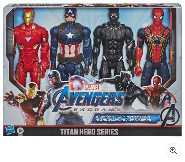 Marvel Avengers: Endgame Titan Hero Series 4-Pack