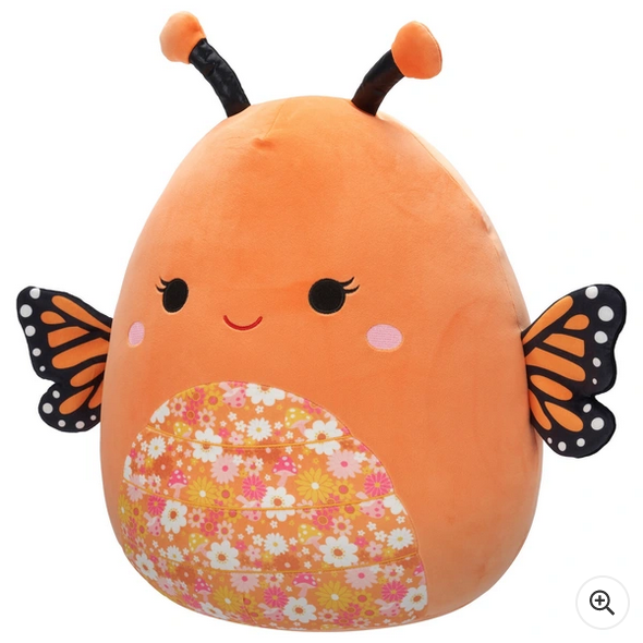 40cm Mony the Orange Butterfly Soft Toy