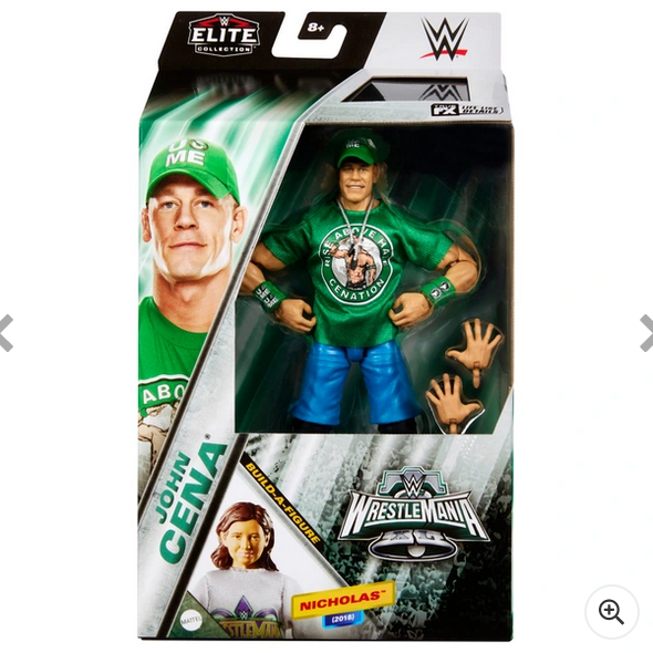 WWE WrestleMania Elite John Cena Action Figure