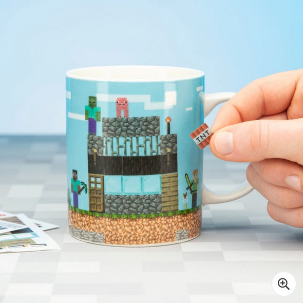 Minecraft Build a Level Mug