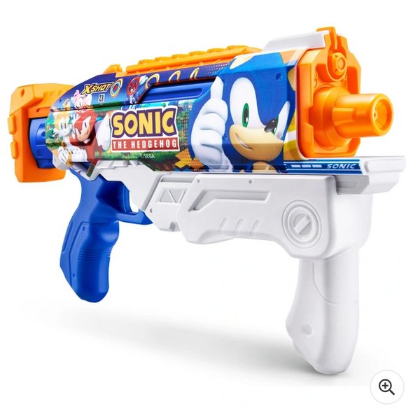 XSHOT Water Fast-Fill Skins Sonic  Hyperload Water Blaster by zuru