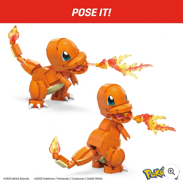 Mega Pokémon Charmander Building Set