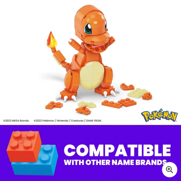 Mega Pokémon Charmander Building Set