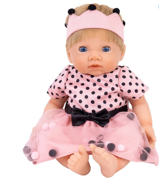 Tiny Treasures Princess Pom Pom Outfit for baby doll