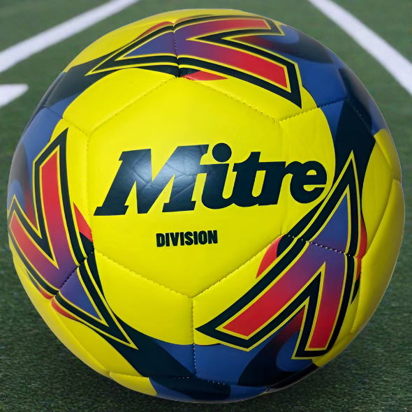 Mitre Size 5 Football Yellow