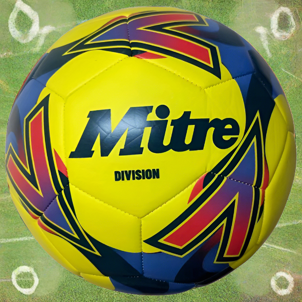 Mitre Size 5 Football Yellow