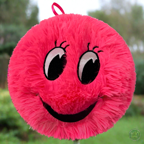 Inflatable 23cm Fuzzy FootBall Assorted styles 1 supplied