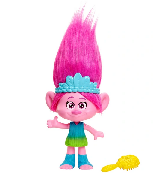 Trolls 3 Band Together Rainbow HairTunes Poppy Singing Doll