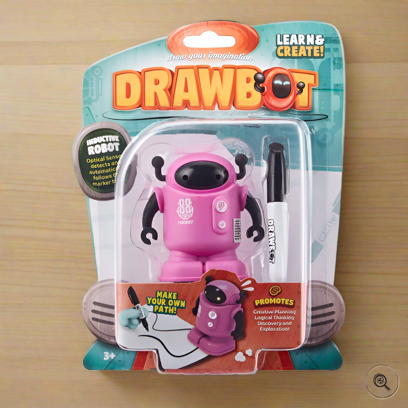 Learn and Create Drawbot Toy Assorted styles 1 Supplied