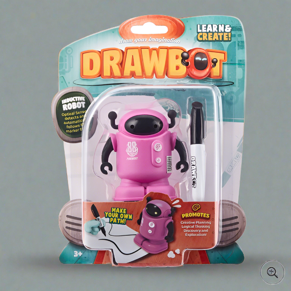 Learn and Create Drawbot Toy Assorted styles 1 Supplied