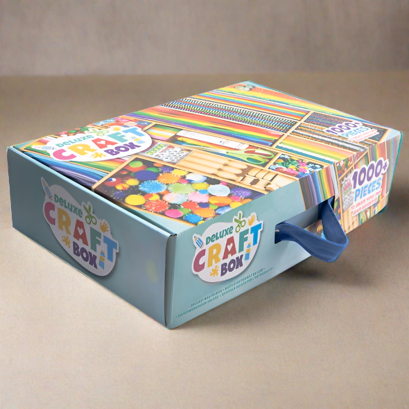 Deluxe Craft Box with 1000+ Pieces