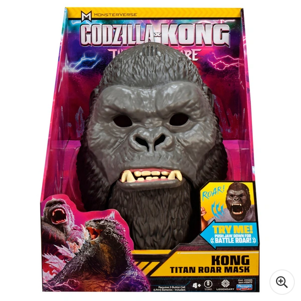 Monsterverse dinosaur Godzilla x Kong: The New Empire Kong Titan Roar Mask