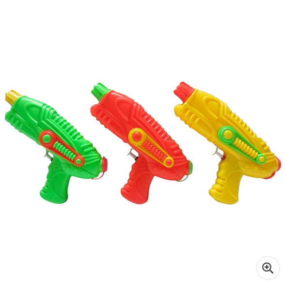 Small Water Blaster x 3 Various Colours