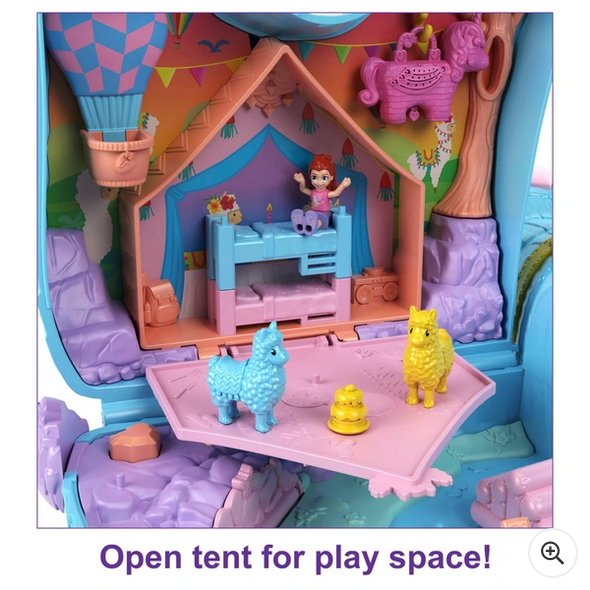 Polly Pocket Llama Party Playset