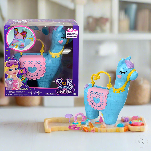 Polly Pocket Llama Party Playset