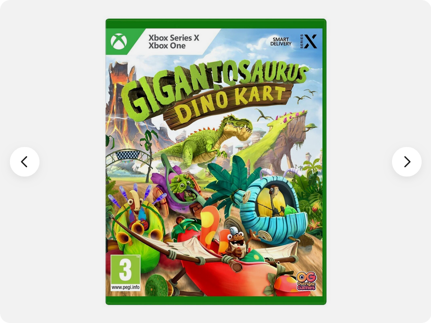 Gigantosaurus: Dino Kart Video Game (Xbox One/Series X) Video Game