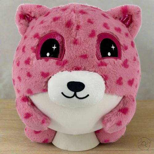 HugPals Inflatable Plush 30cm Pink Hearts